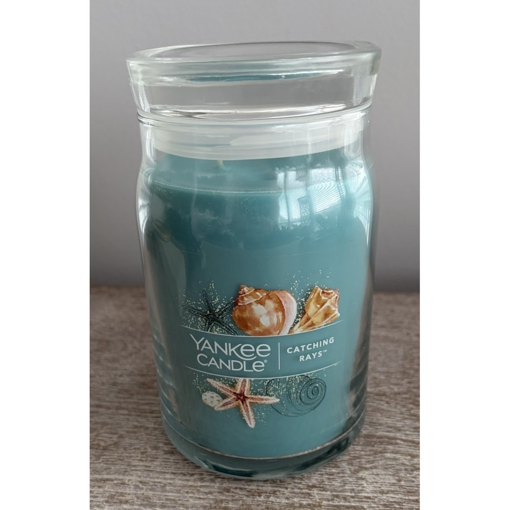 NEW Yankee Candle CATCHING RAYS 22 oz Double Wick Large Jar Candle
